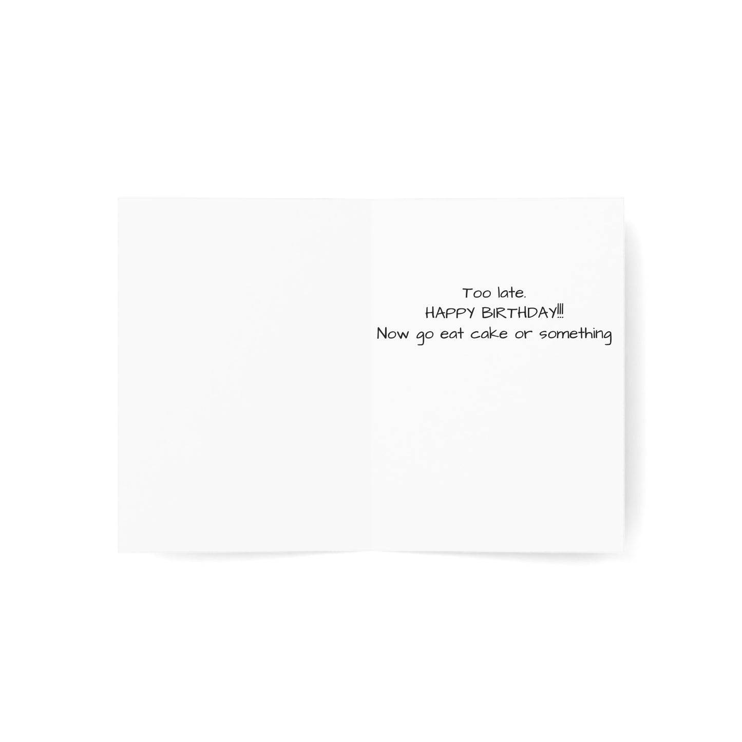 Greeting Card - Awkward Happy Birthday by Miss LightBrownPink