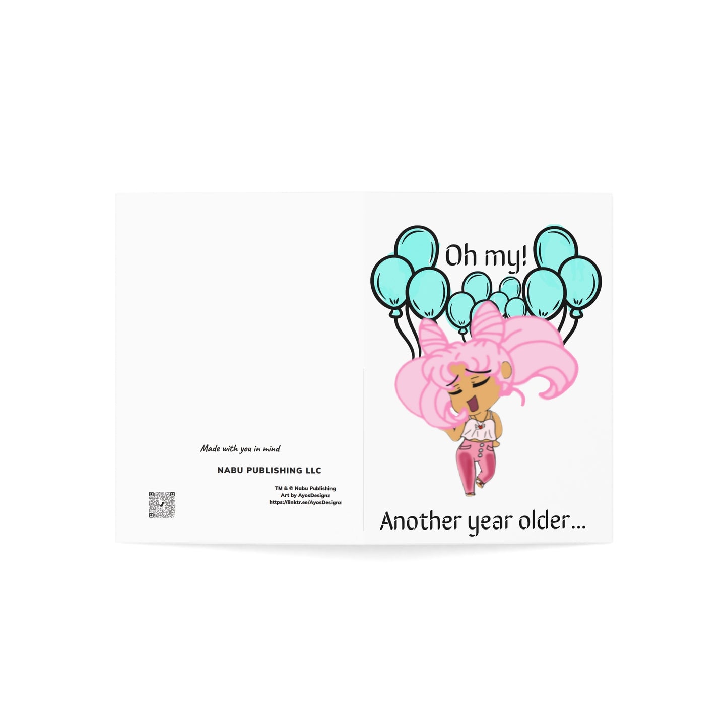 Greeting Card - Miss LightBrownPink's Casual Encouragement