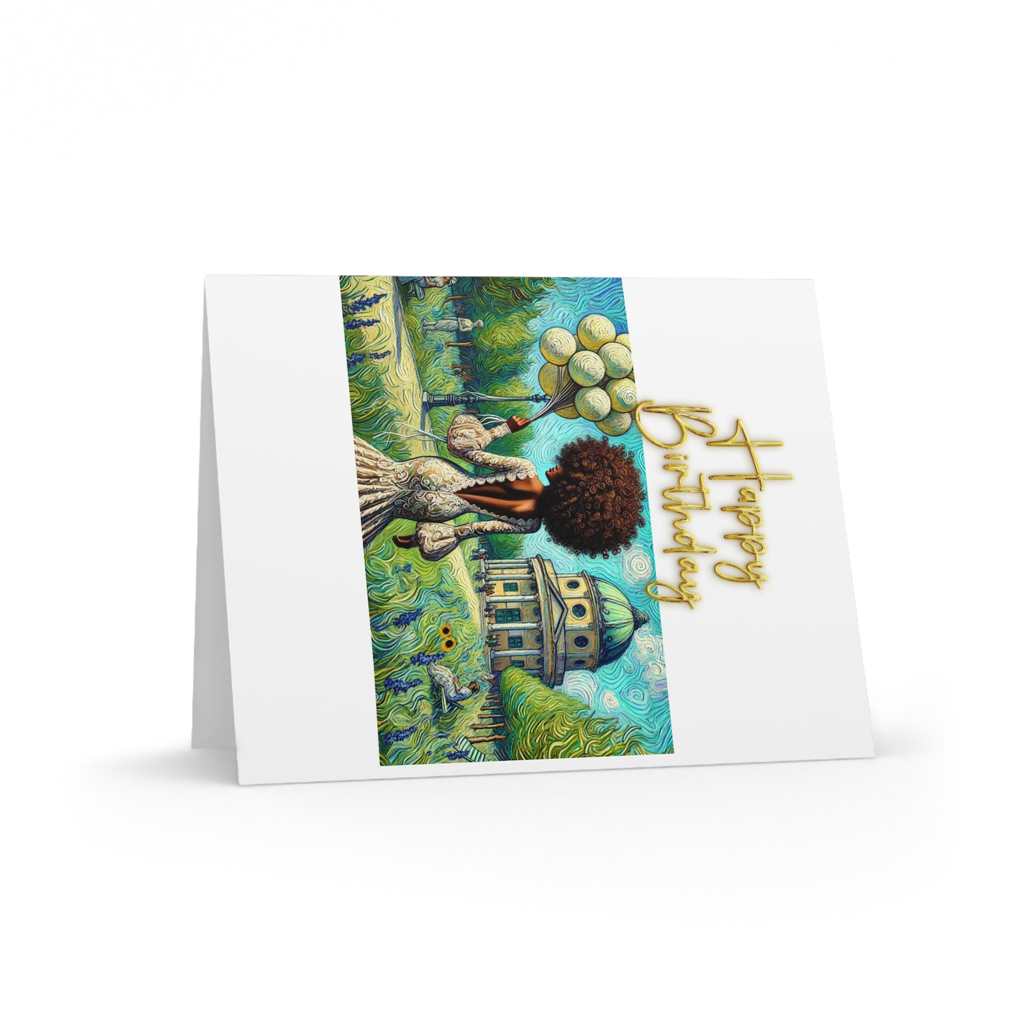 Greeting Cards - Black Women Self Care Power Collection