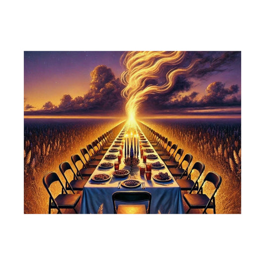 The Table (300 GSM Satin Unframed Print)