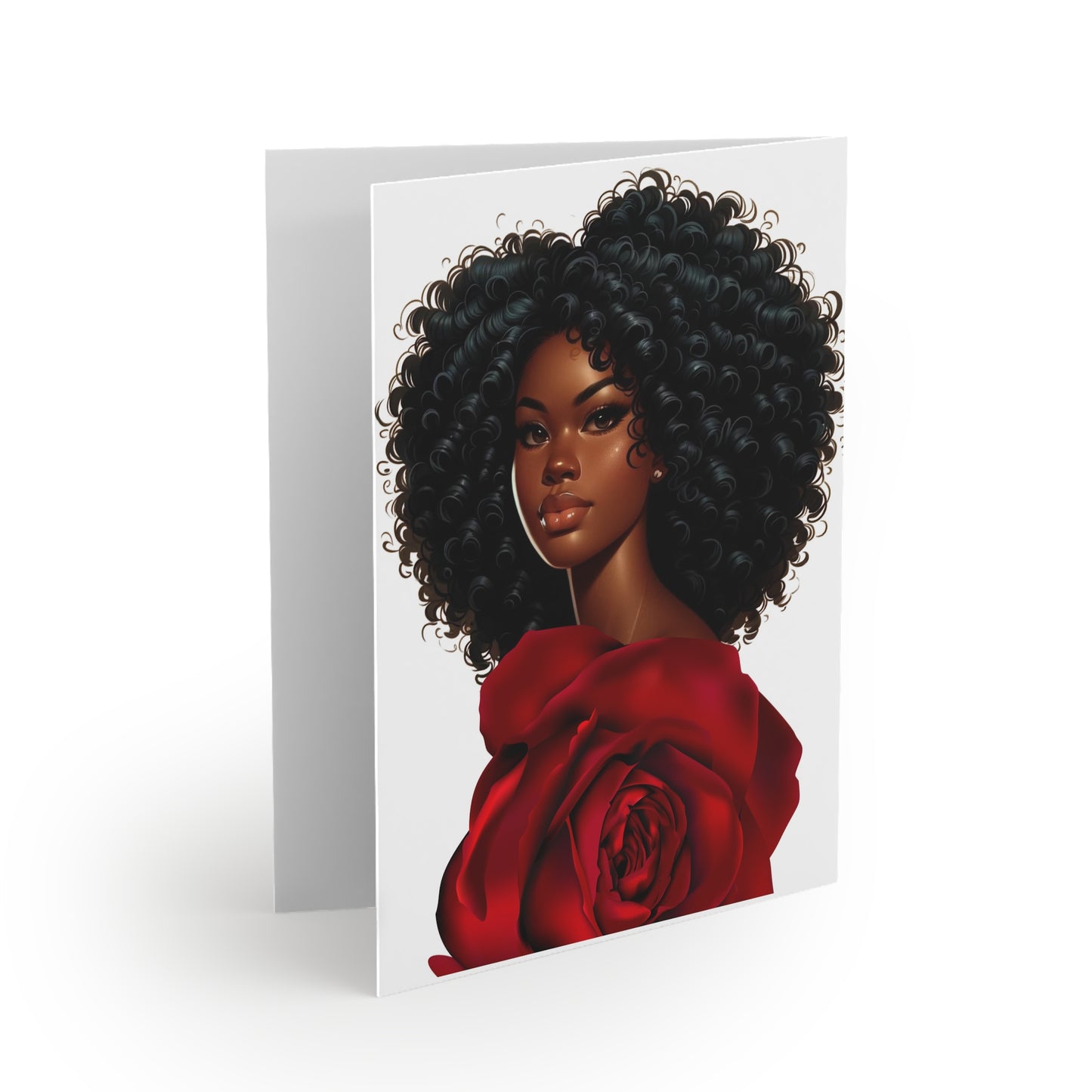 Greeting Cards Set - Black Women Self Care Power Collection