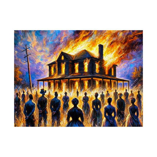 Witness: A Reckoning, 166 years (300 GSM Satin Unframed Print)