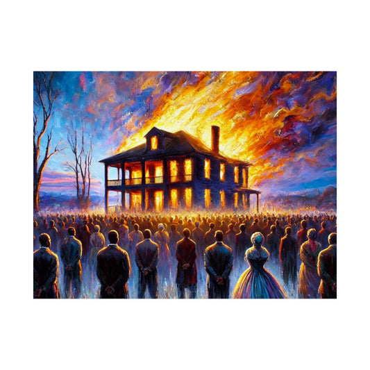 Witness: A Reckoning, 166 years (300 GSM Satin Unframed Print)