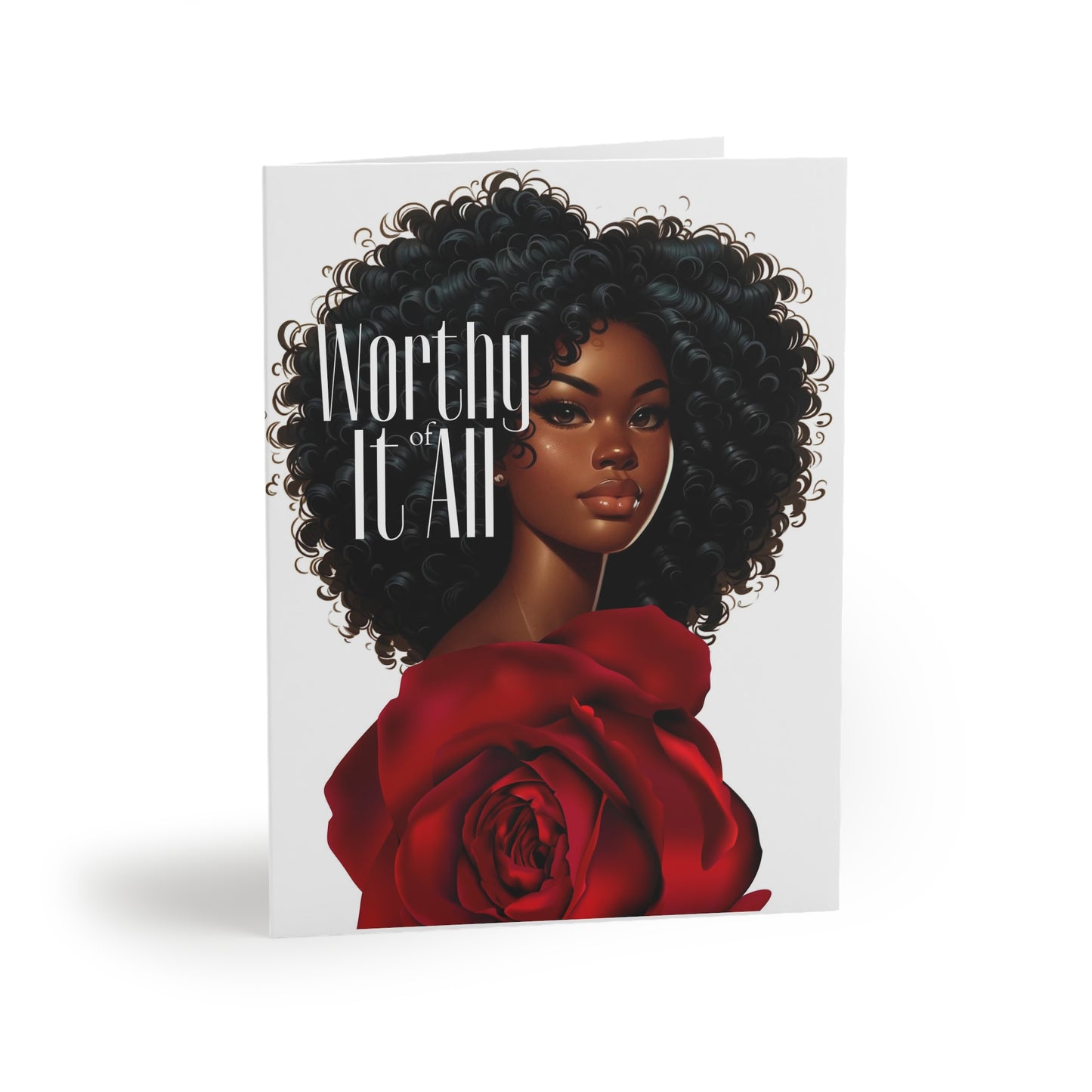 Greeting Cards Set - Black Women Self Care Power Collection