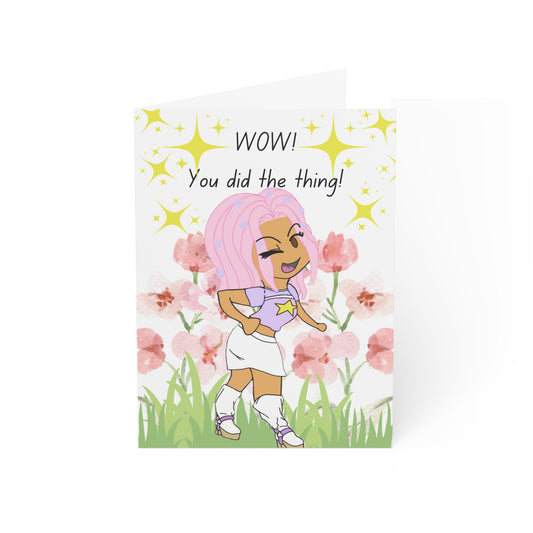 Funny Greeting Cards - Good job from Miss LightBrownPink