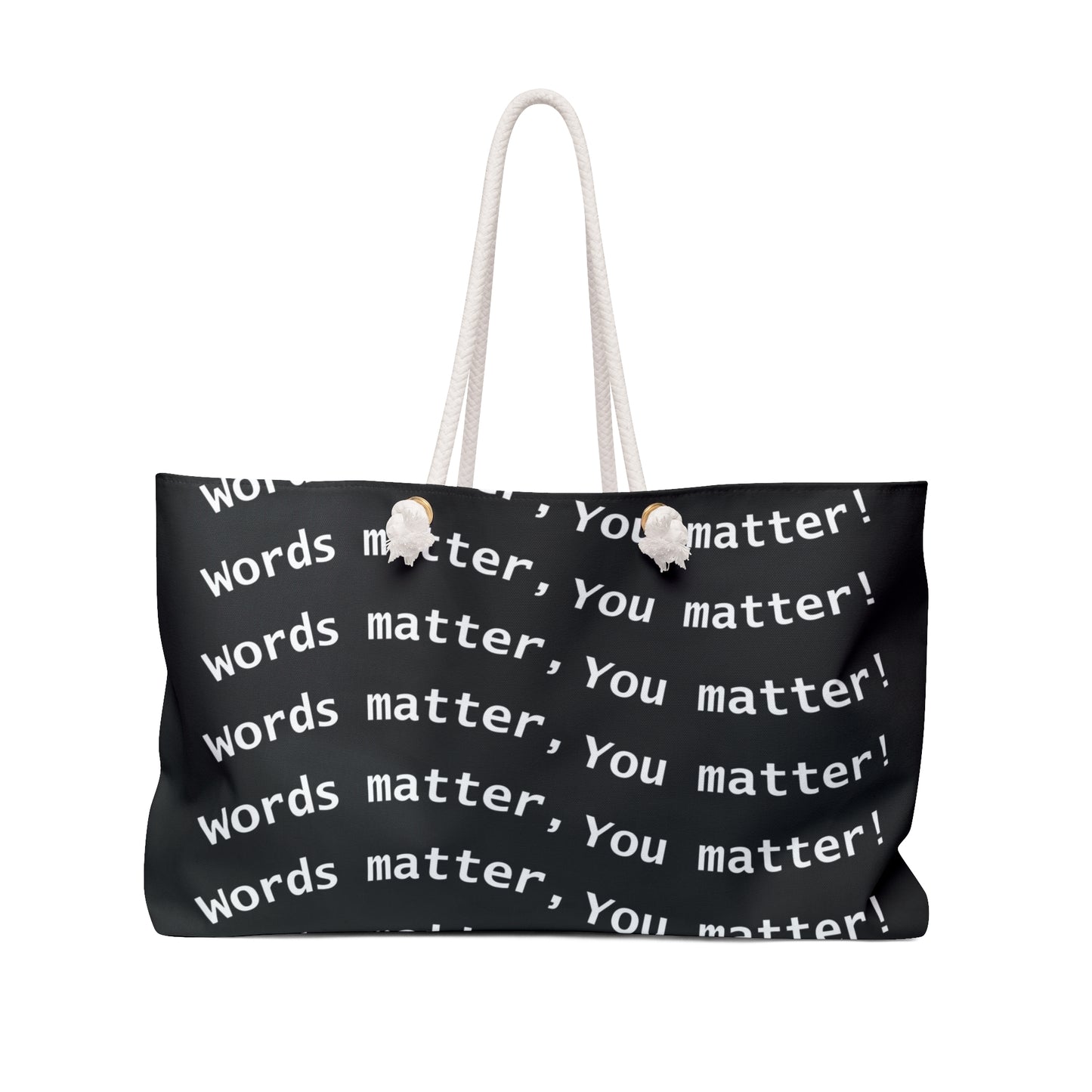 Words Matter (Oversized Tote)