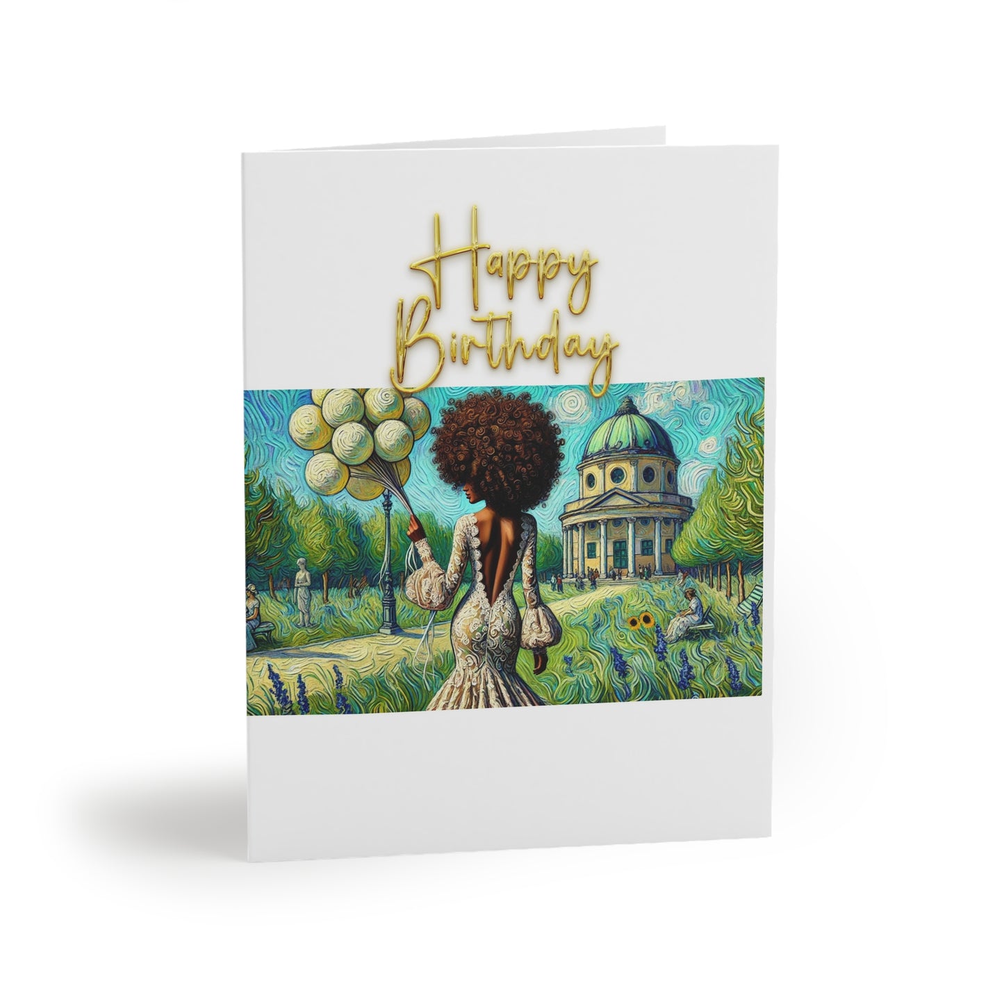 Greeting Cards - Black Women Self Care Power Collection