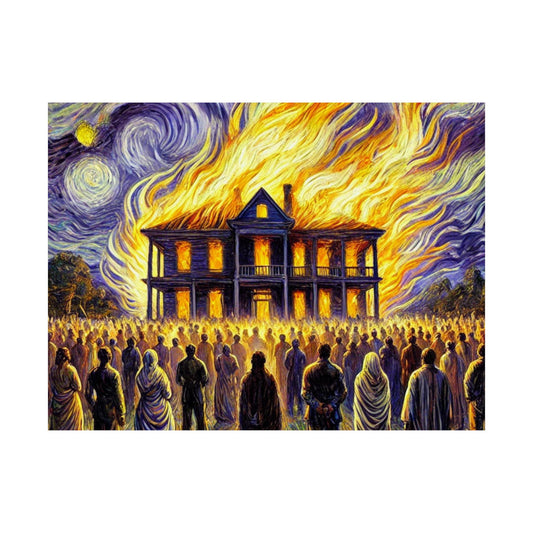 Witness: A Reckoning, 166 years (300 GSM Satin Unframed Print)