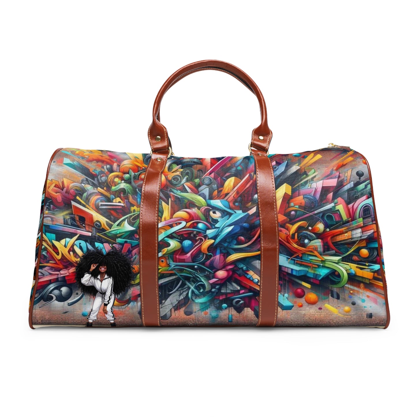 Graffiti Chic Travel Bag